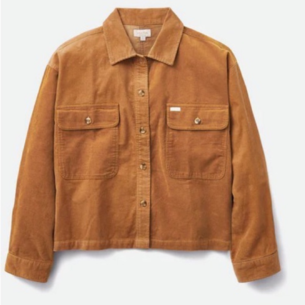 Brixton Womens Bowery Corduroy L/S -new without tags never been worn. Small